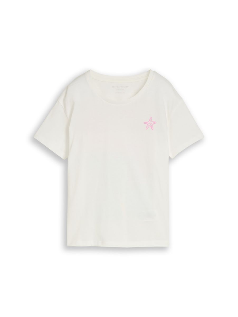 printed oversized T-shirt