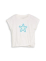 T-Shirt mit Knoten-Detail