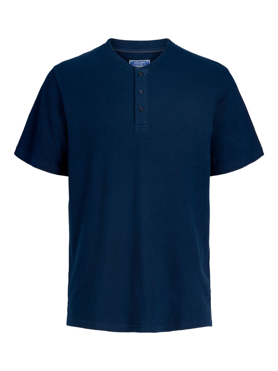 JPRBLULUCAS HENLEY SS TEE