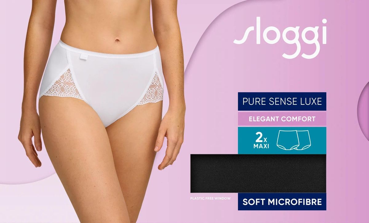 sloggi Pure Sense Luxe Maxi C2P