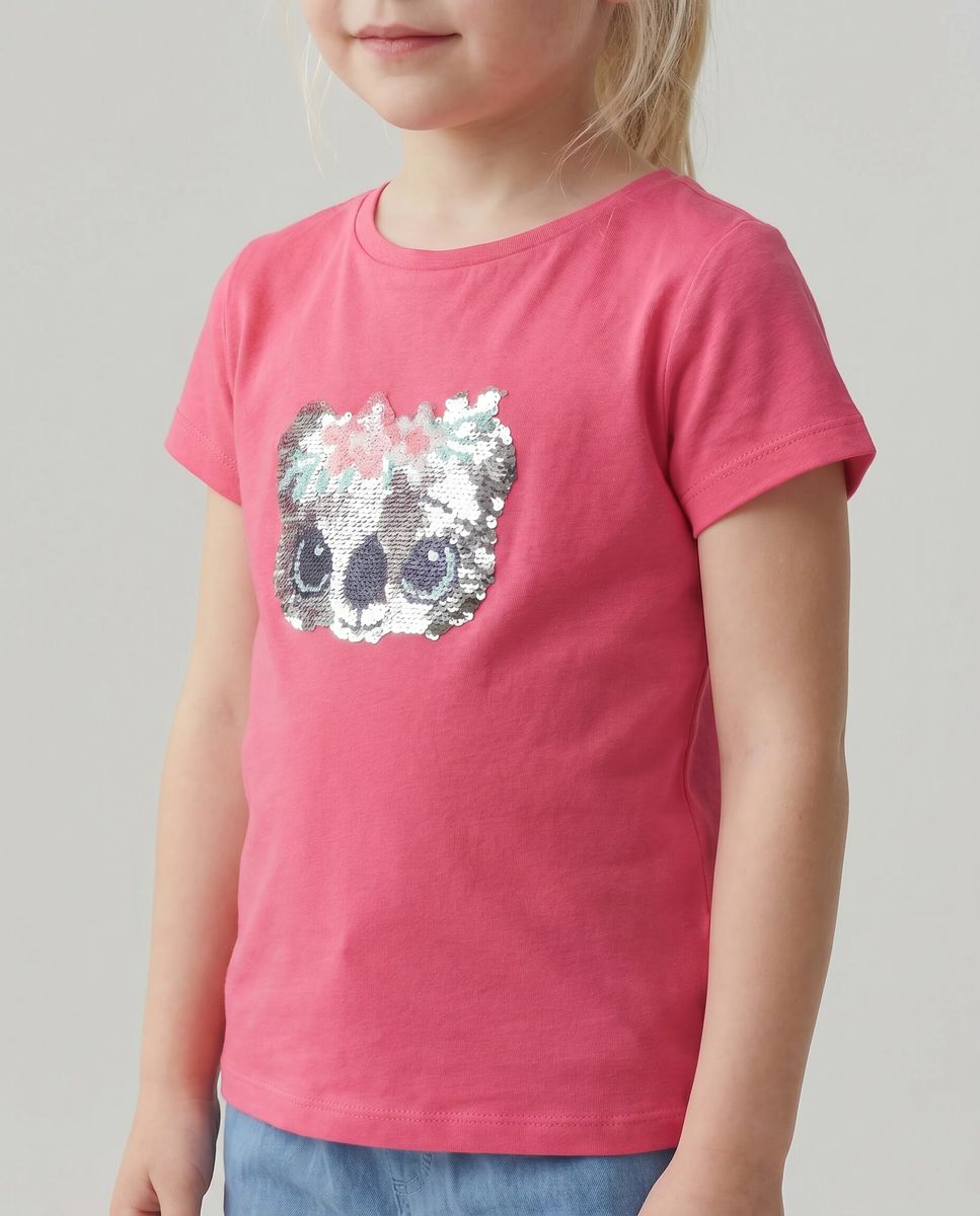 reversible sequin T-shirt