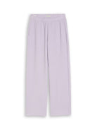 Wide Leg Hose mit Struktur