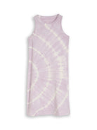 tie-dye jersey dress