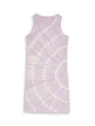tie-dye jersey dress