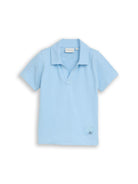 structured polo shirt