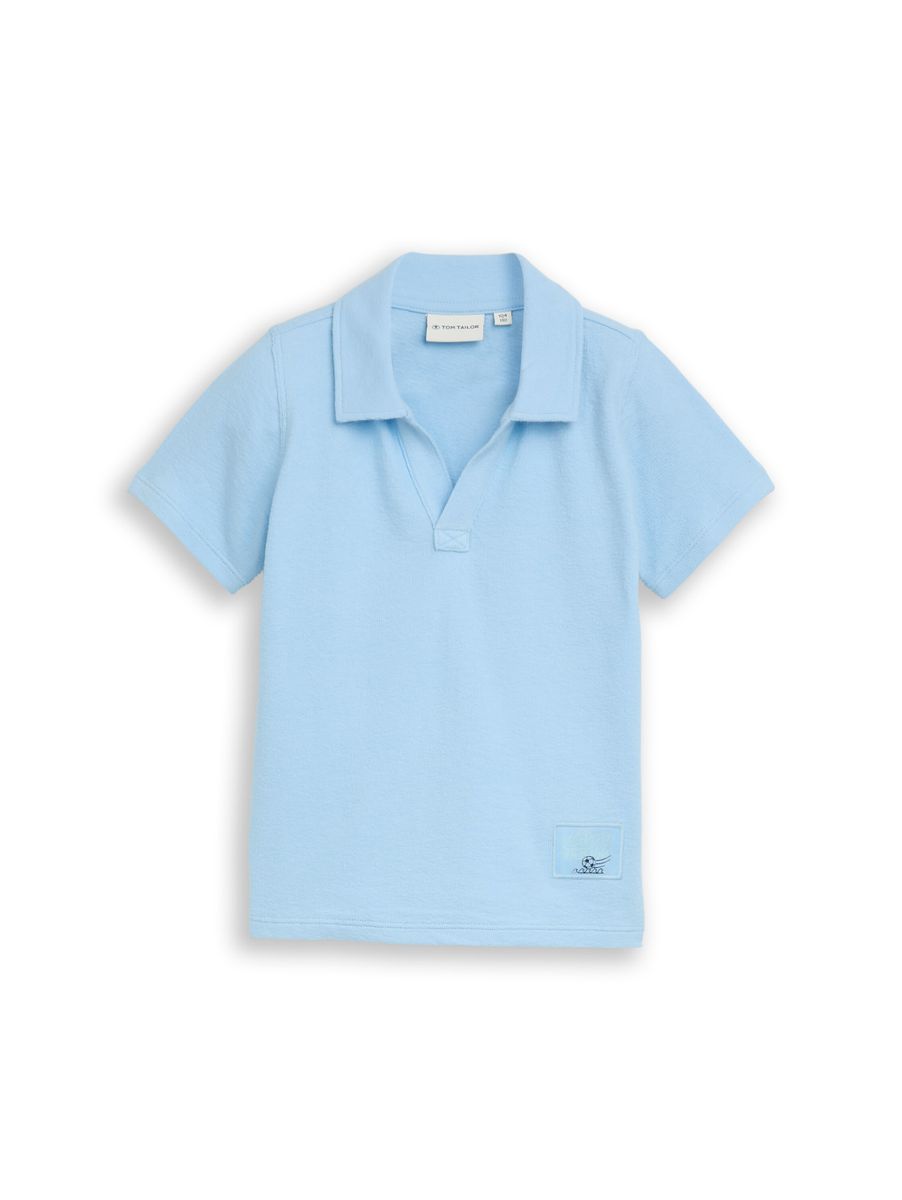 structured polo shirt