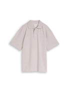 oversize badge polo