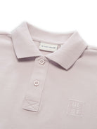 oversize badge polo