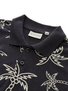 allover printed polo shirt