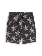 allover printed loose sweat sh