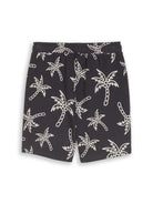allover printed loose sweat sh