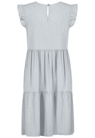 Damen, Kleid kurzarm