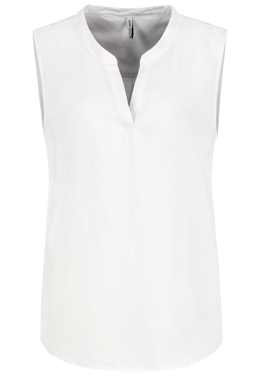 Damen, Bluse kurzarm
