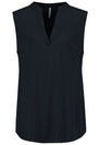 Damen, Bluse kurzarm