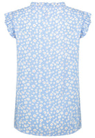 Damen, Bluse kurzarm