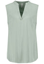 Damen, Bluse kurzarm