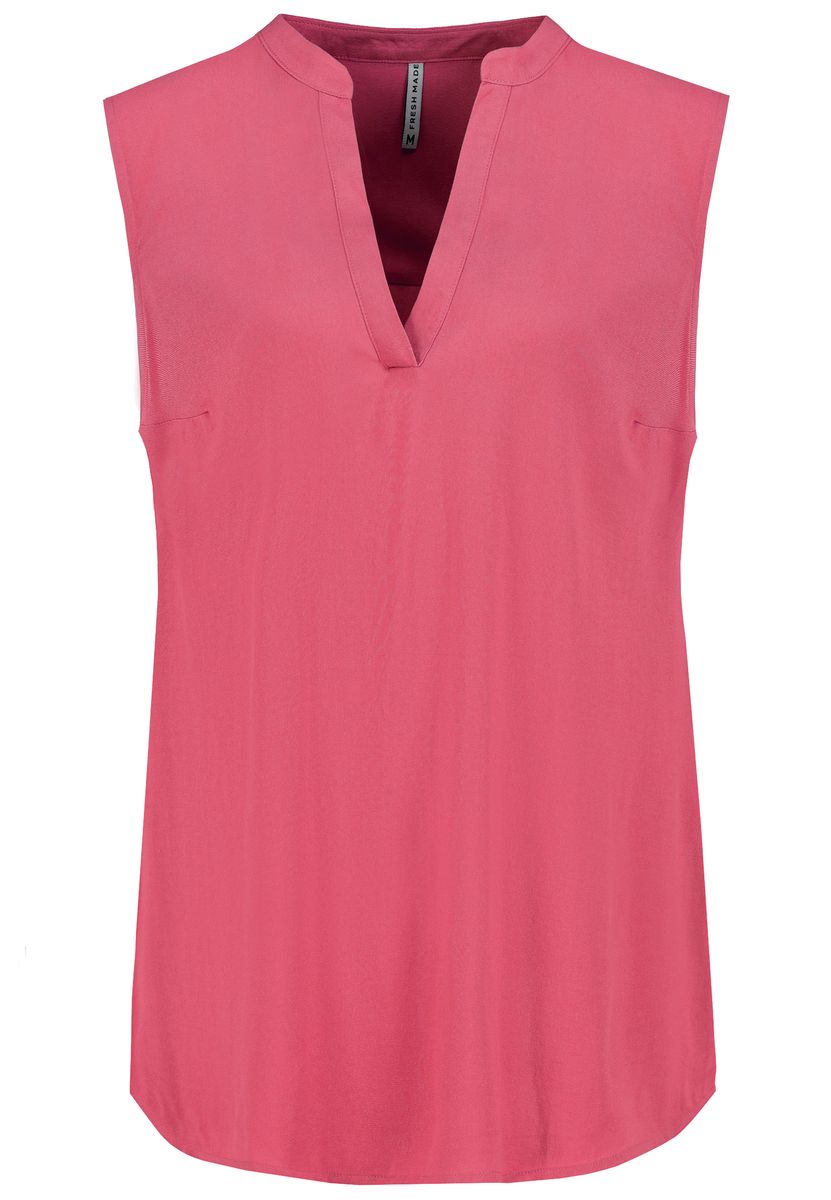 Damen, Bluse kurzarm