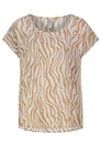 Damen, Bluse kurzarm