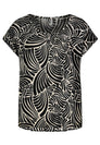 Damen, Bluse kurzarm