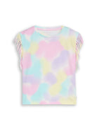 printed fringe T-shirt