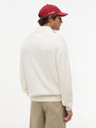 SEASONAL STRUCTURE ZIP MOCK