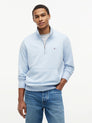 ESSENTIAL TERRY NEW 1/4 ZIP