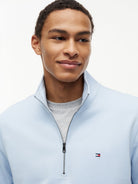 ESSENTIAL TERRY NEW 1/4 ZIP
