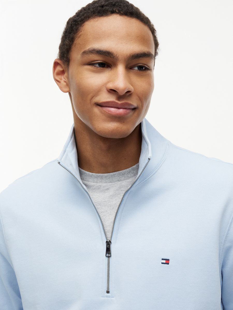 ESSENTIAL TERRY NEW 1/4 ZIP