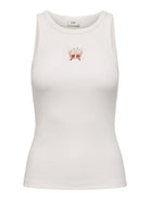 JDYTULLE LIFE EMB TANK TOP JRS
