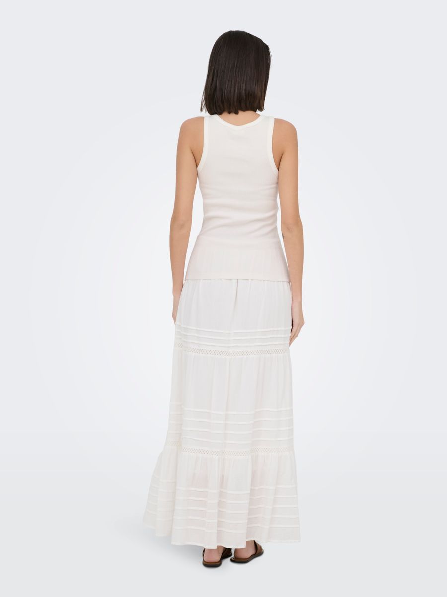 JDYTULLE LIFE EMB TANK TOP JRS