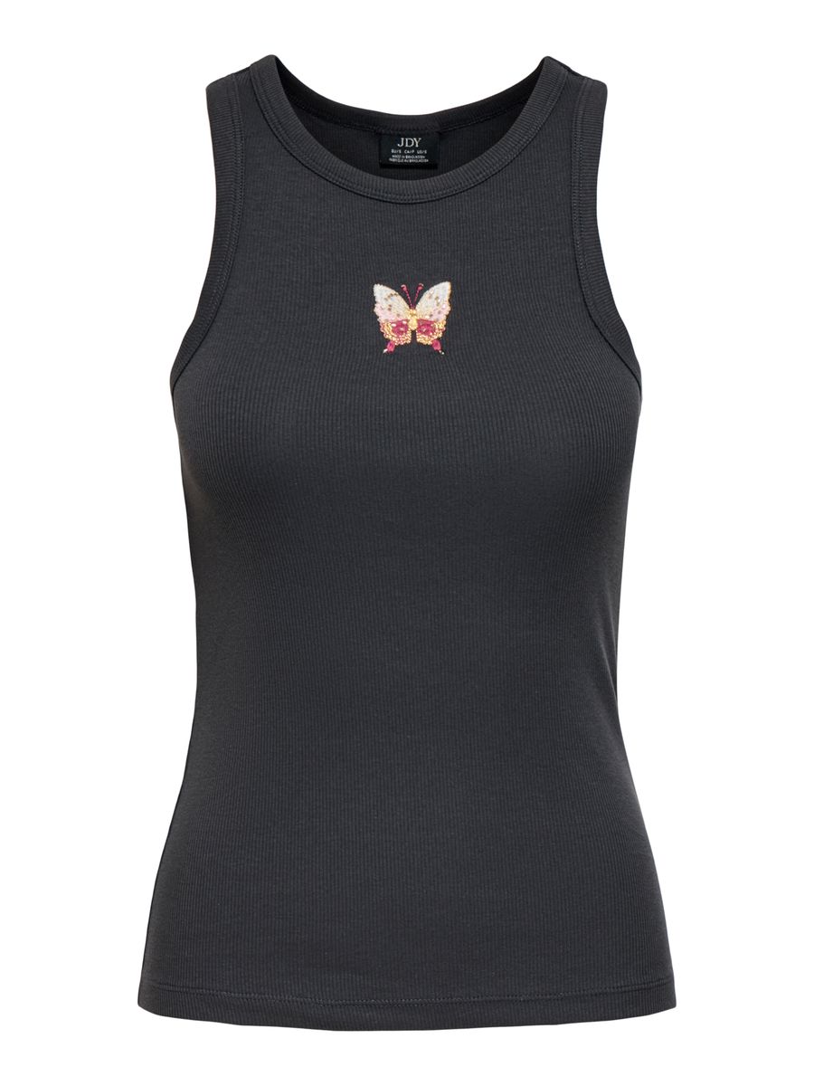 JDYTULLE LIFE EMB TANK TOP JRS