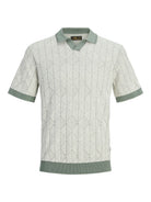 JPRBLUBLAKE STRUCTURE KNIT SPLIT NE
