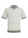 JPRBLUBLAKE STRUCTURE KNIT SPLIT NE