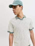 JPRBLUBLAKE STRUCTURE KNIT SPLIT NE