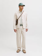 JPRBLUBLAKE STRUCTURE KNIT SPLIT NE