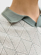 JPRBLUBLAKE STRUCTURE KNIT SPLIT NE