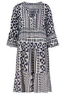 Damen, Kleid kurzarm
