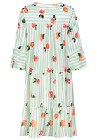 Damen, Kleid kurzarm