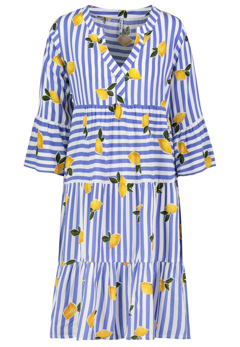 Damen, Kleid kurzarm