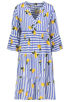 Damen, Kleid kurzarm