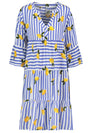 Damen, Kleid kurzarm