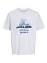 JJGRADIENT PRINT TEE SS CREW NECK LN