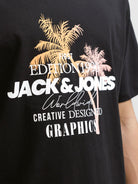 JJGRADIENT PRINT TEE SS CREW NECK L