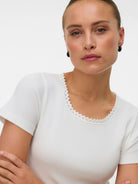 VMTINNA SS O-NECK TOP JRS GA