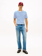 ESS REG FIT STRIPE POCKET TEE