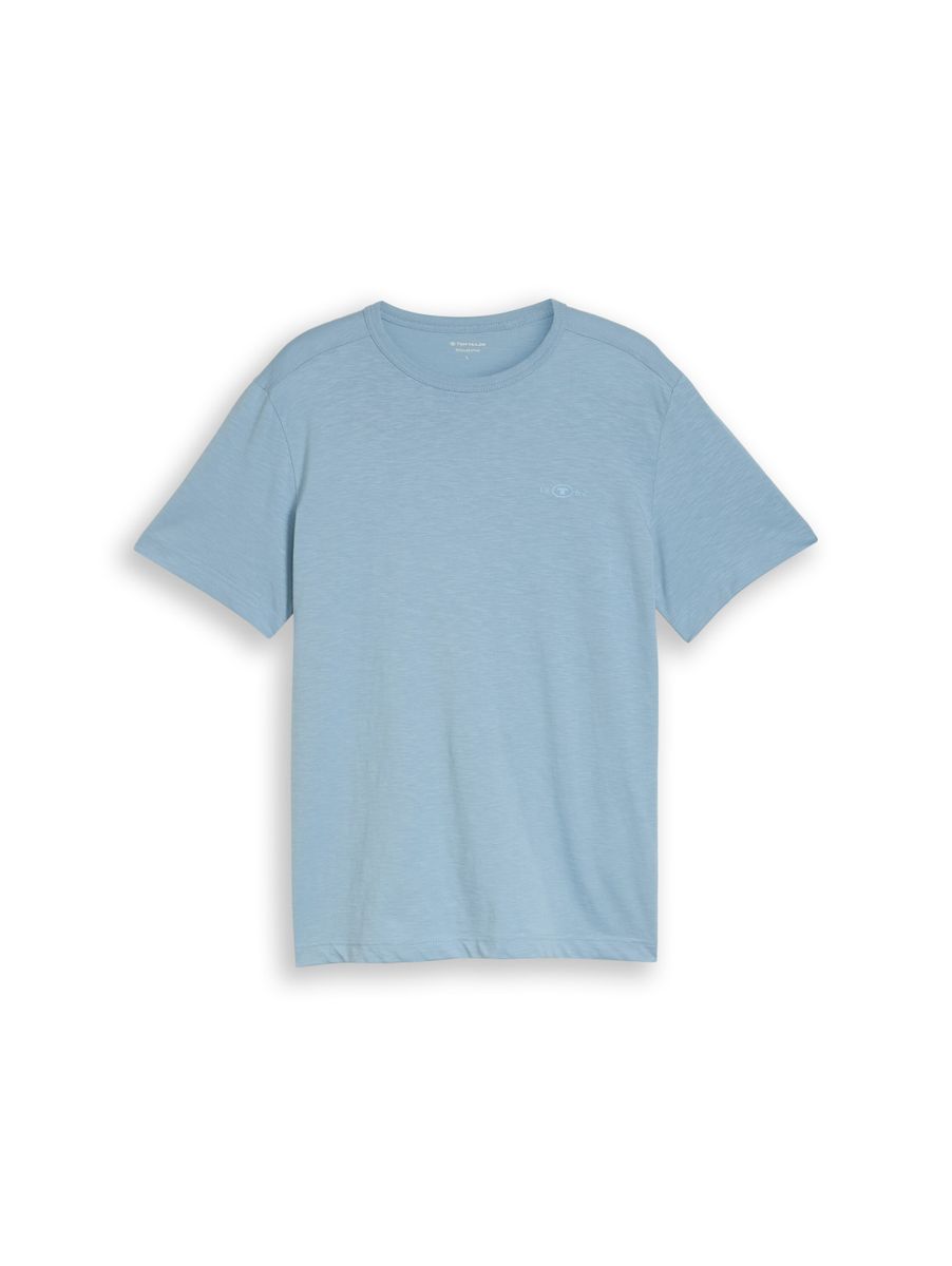 Basic T-Shirt aus Baumwolle