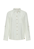 Bluse mit Kentkragen