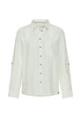 Bluse mit Kentkragen