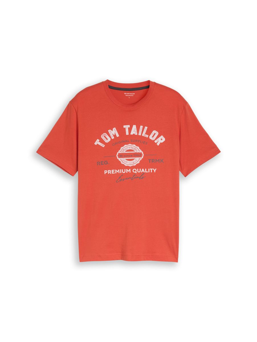T-Shirt mit Logo-Print