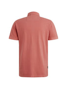 Short sleeve polo pique garment dy